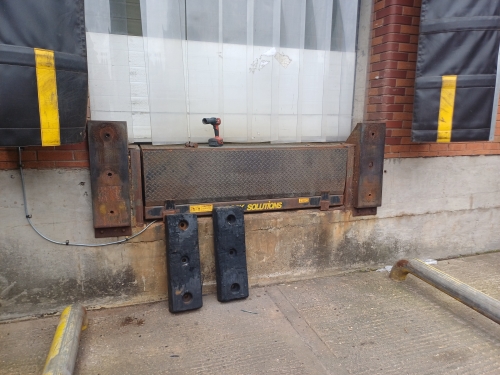 Dock Bumper Upgrade before repair